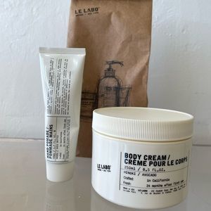 Le Labo Body Cream & Hand Pomade